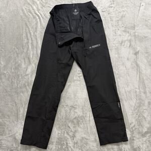 Adidas Terrex Women's Rain Pants Black XS Extra-Small Waterproof Hiking RAIN.RDY